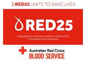 Australian Red Cross Service Sign